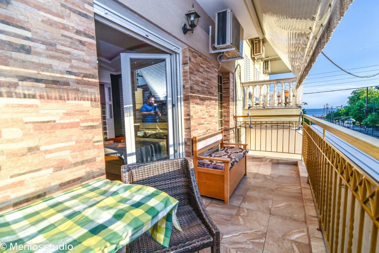 Menios Apartments And Studios Nea Kallikrateia Buitenkant foto
