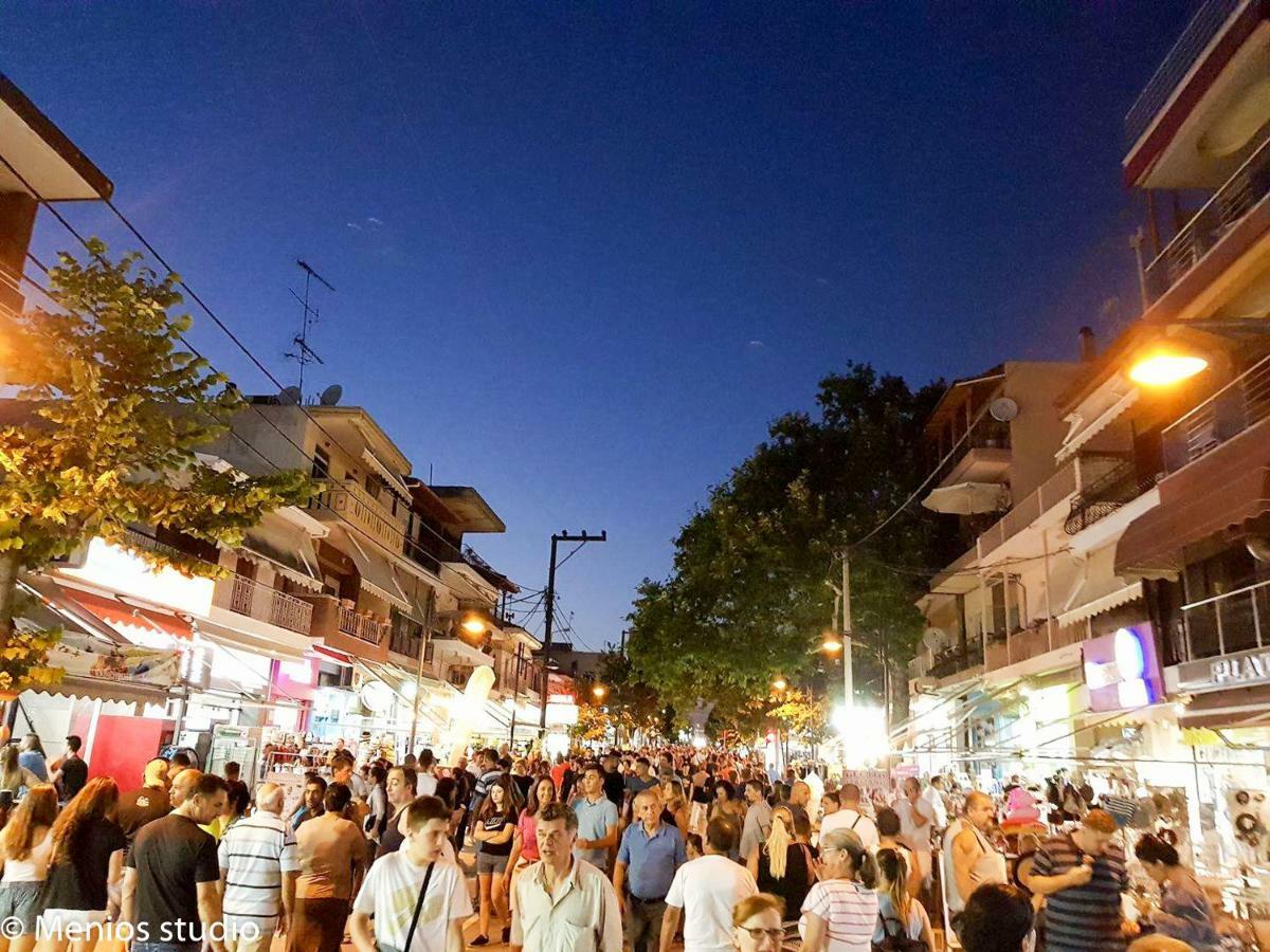 Menios Apartments And Studios Nea Kallikrateia Buitenkant foto